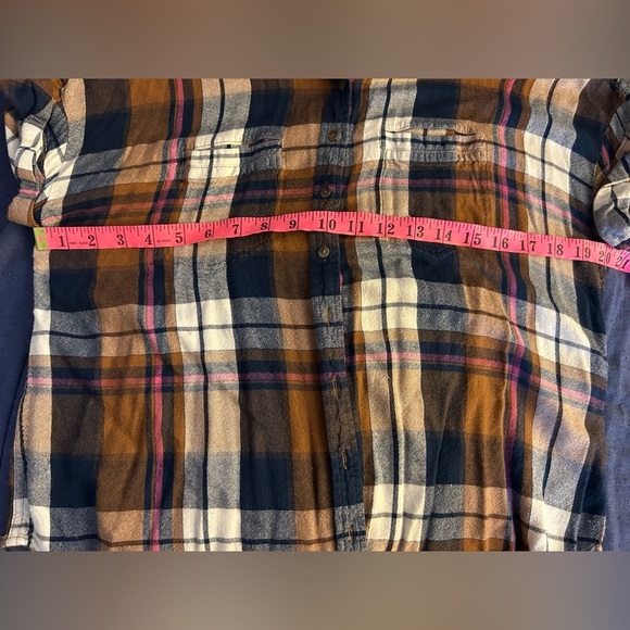 Harley-Davidson Brown Plaid Button Down Shirt - Picture 3 of 5